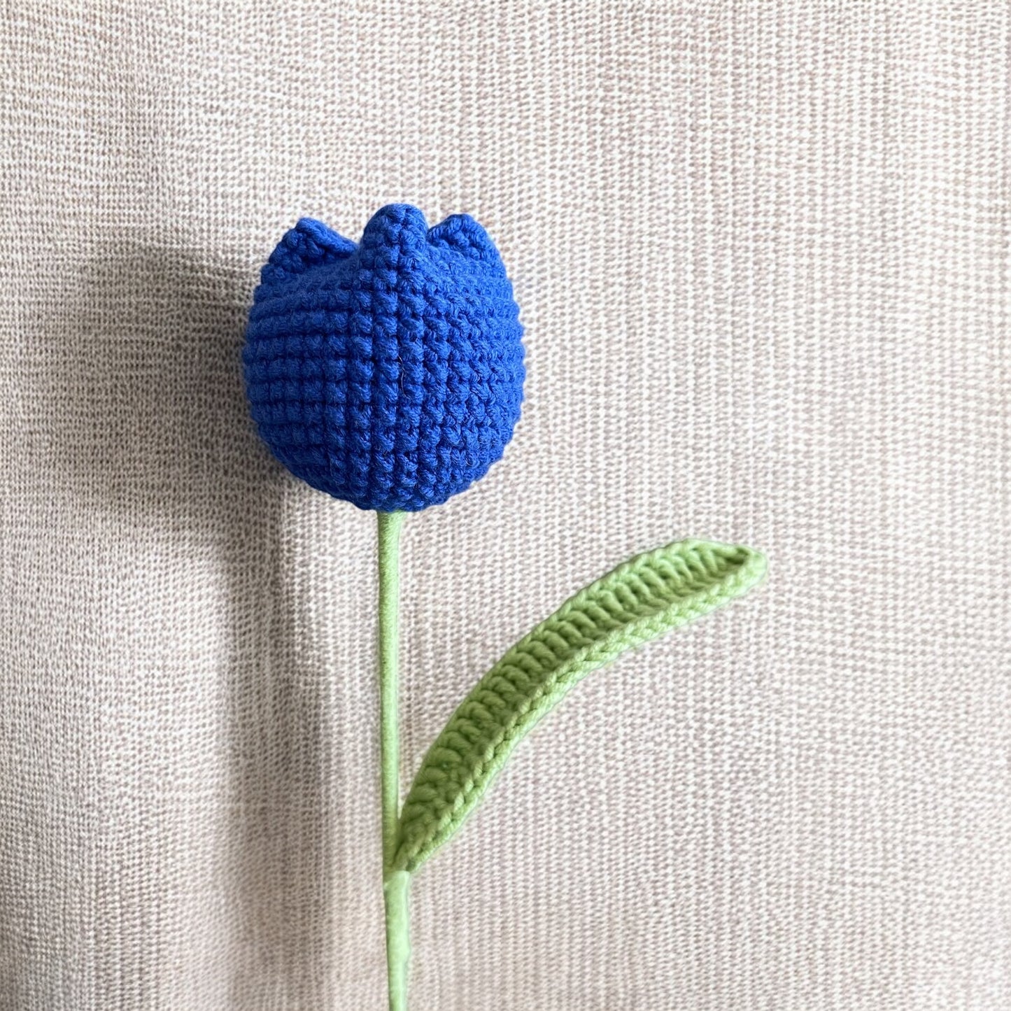 Handmade Crochet Tulip – Simple, Elegant, Everlasting