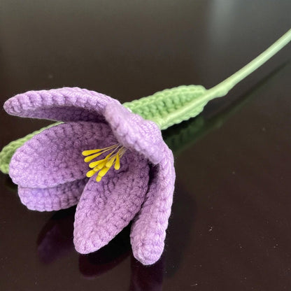Handmade Crochet Tulip – Simple, Elegant, Everlasting