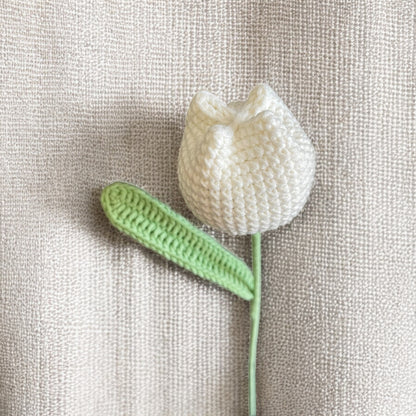 Handmade Crochet Tulip – Simple, Elegant, Everlasting