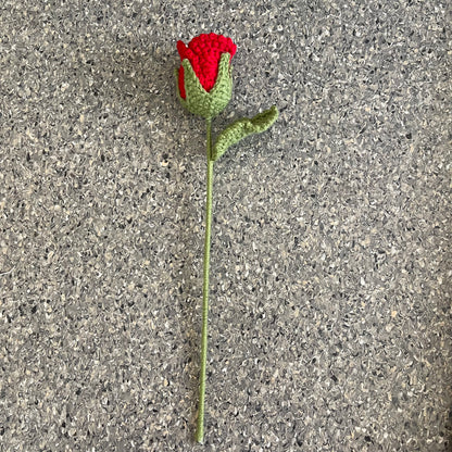 Handmade Crochet Rose – Classic vibe