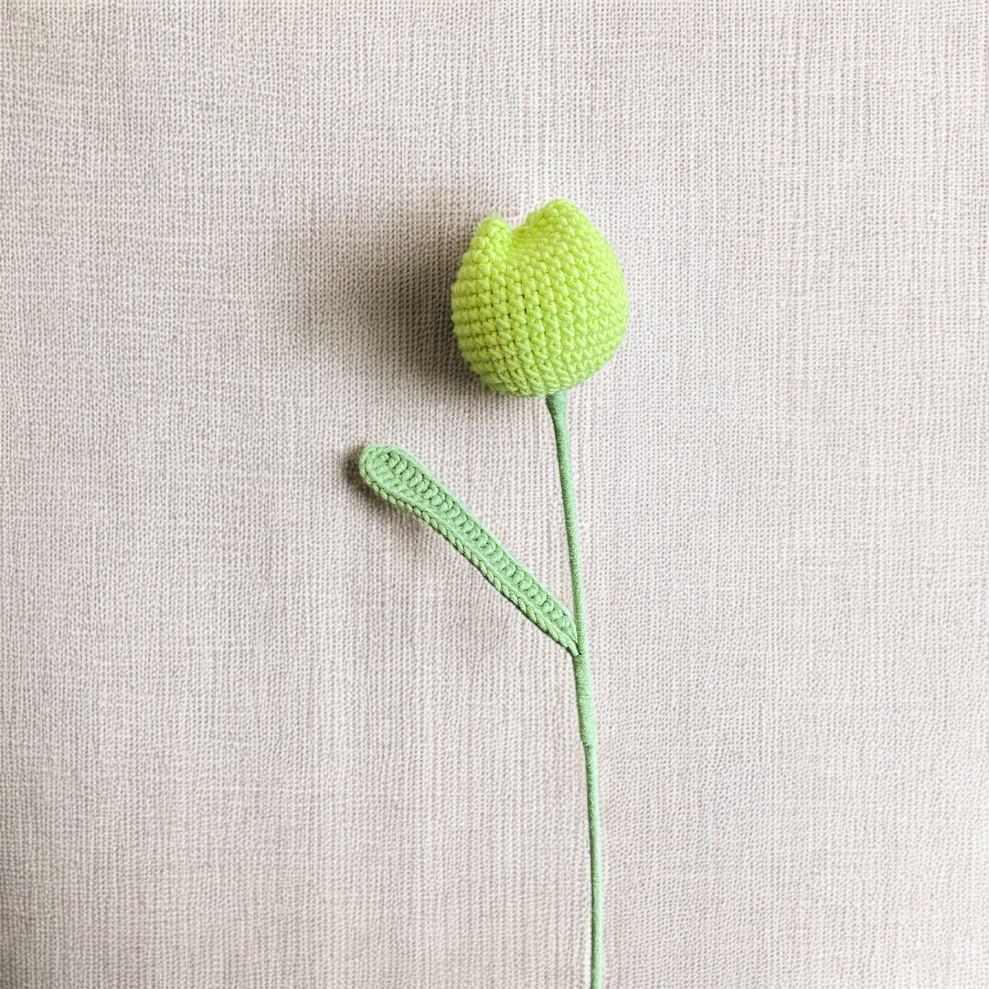 Handmade Crochet Tulip – Simple, Elegant, Everlasting