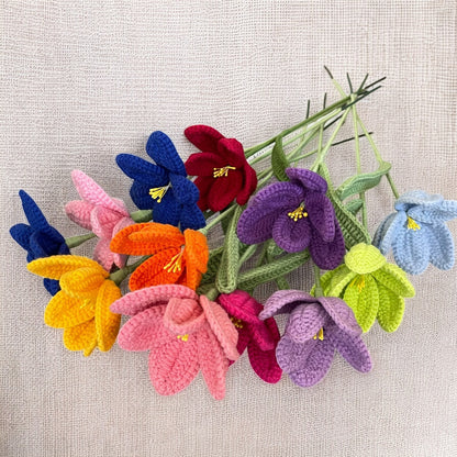 Handmade Crochet Tulip – Simple, Elegant, Everlasting