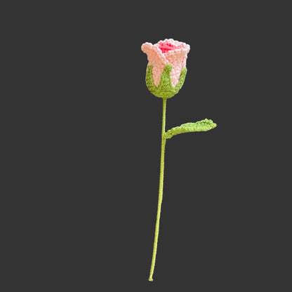 Handmade Crochet Rose – Classic vibe