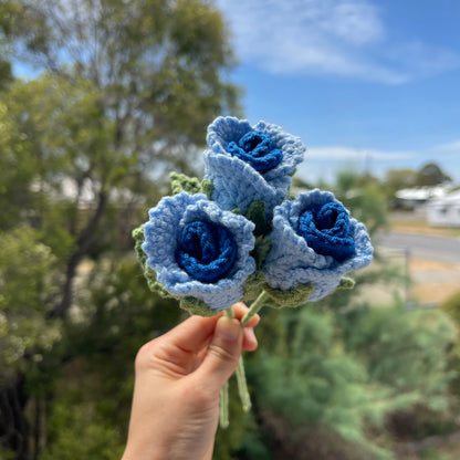 Handmade Crochet Rose – Classic vibe