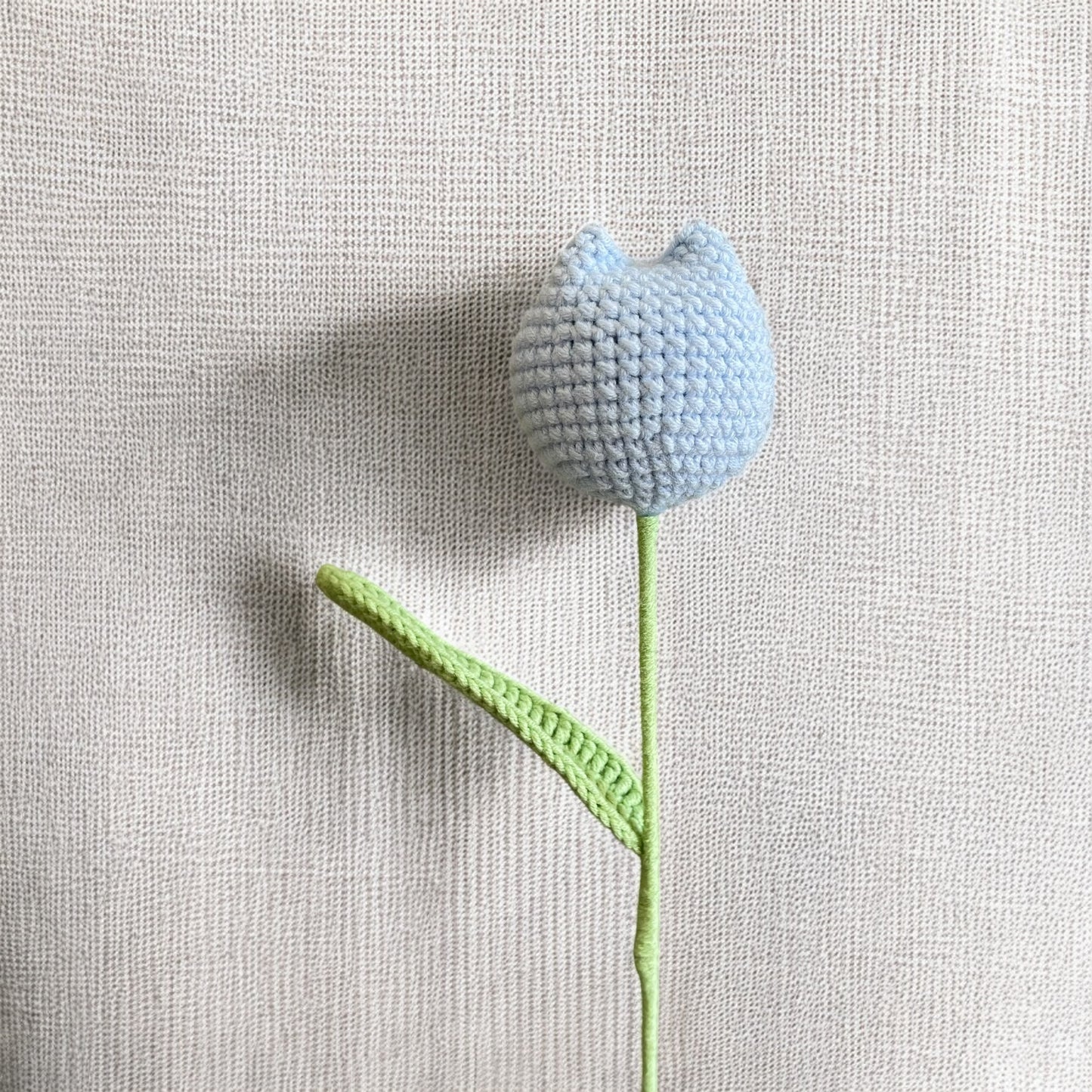 Handmade Crochet Tulip – Simple, Elegant, Everlasting