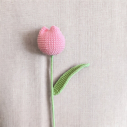 Handmade Crochet Tulip – Simple, Elegant, Everlasting