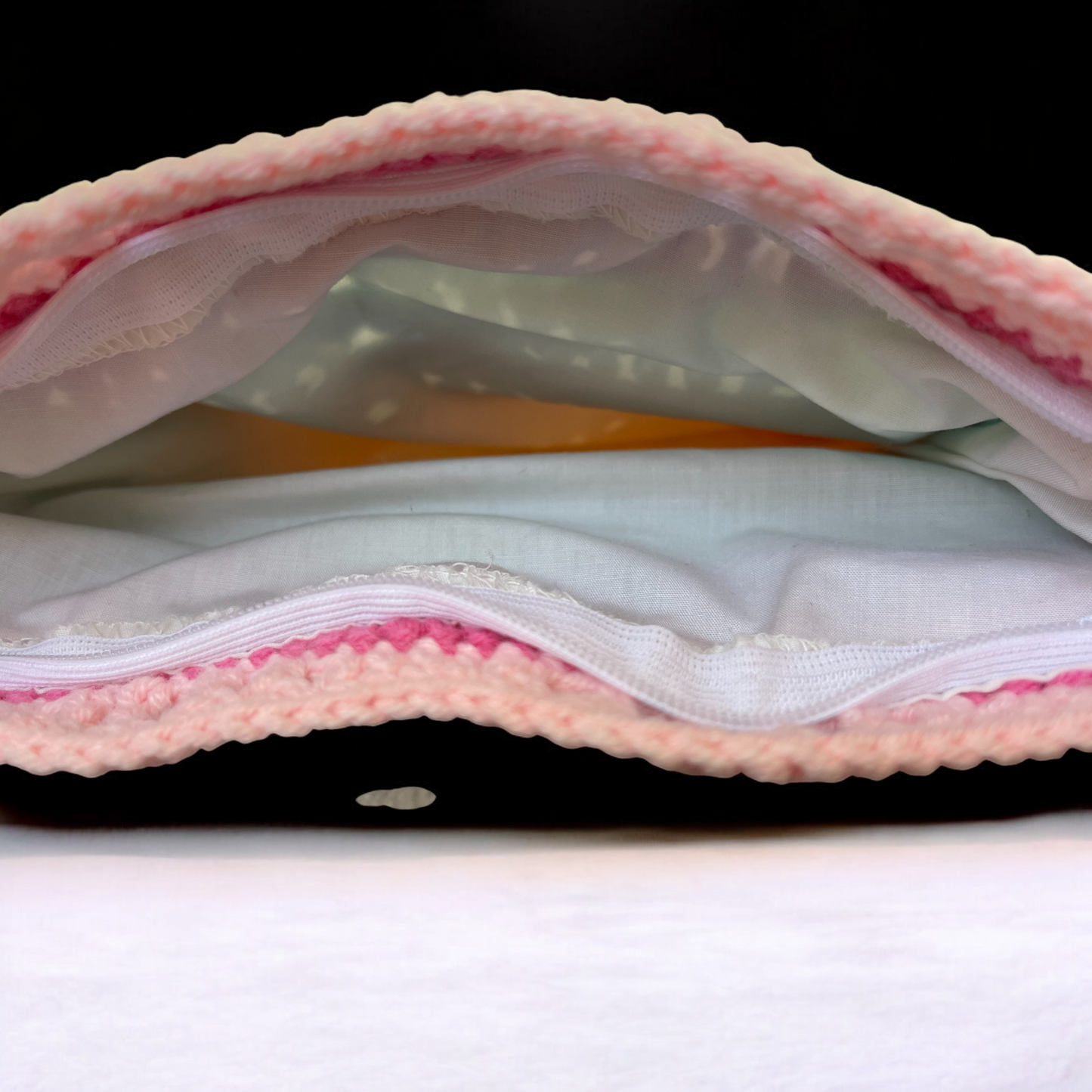 Handmade Crochet Rainbow Wave Bag – Sea Vibe Edition (With or Without Charms)