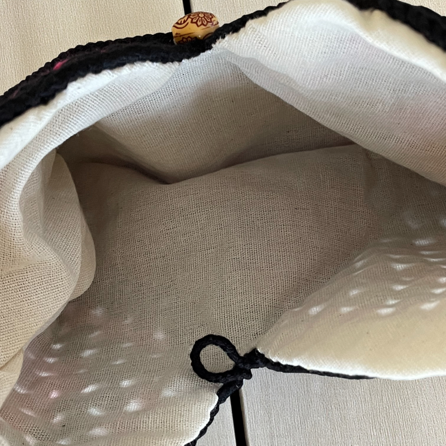 Handmade Crochet Shoulder Bags with Granny Square Details – Lined & Button Closure